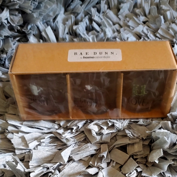 π¦ Rare RAE DUNN mini votives! VINTAGE! NWT New in box. π―οΈπ± - Picture 4 of 4
